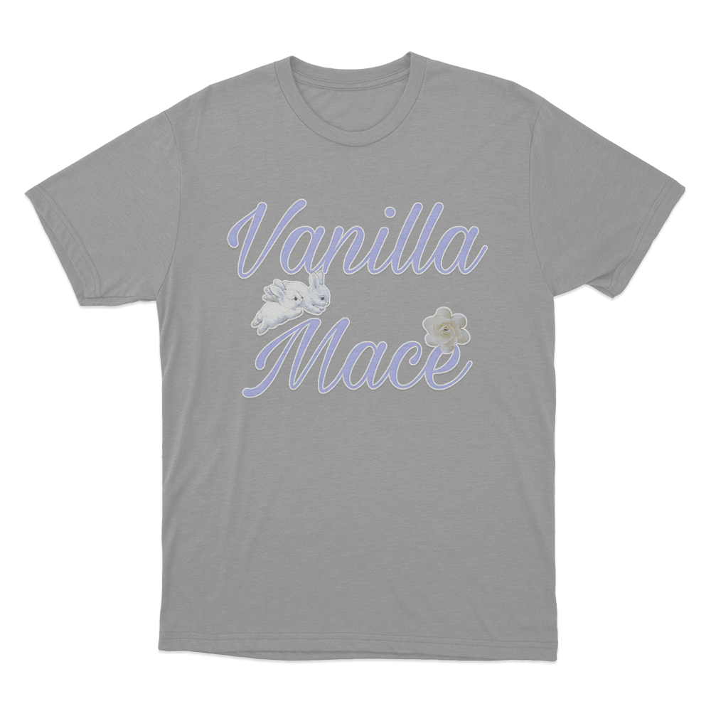 Bunny & Bloom T Shirt Grey Bunny Bloom T Shirt Grey