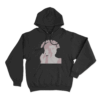 Bunny Portrait Hoodie Black