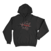 Heart Arrow Hoodie Black