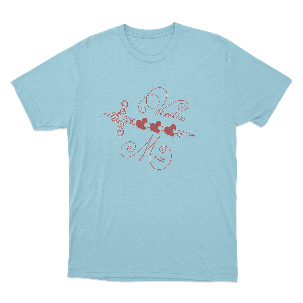 Heart Arrow T Shirt Sky Blue Heart Arrow T Shirt Sky Blue