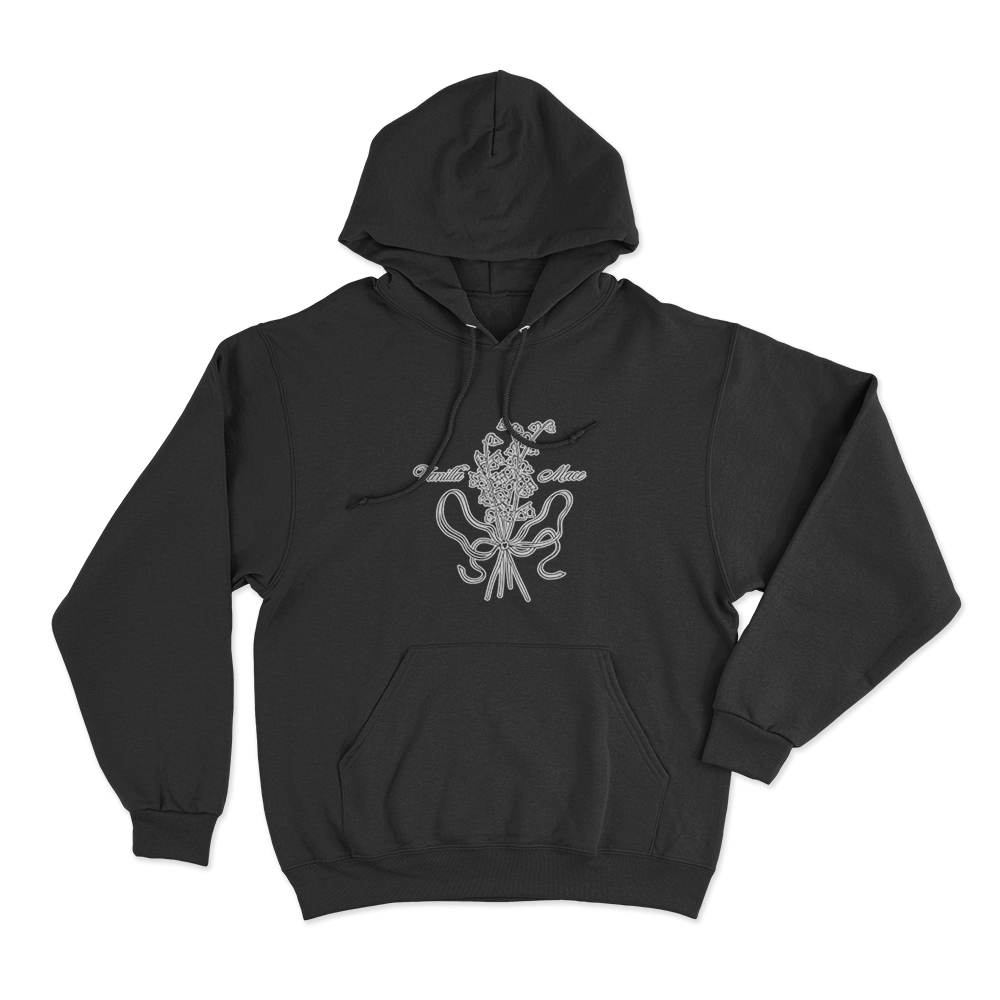 Lily Bouquet Hoodie Black Lily Bouquet Hoodie Black