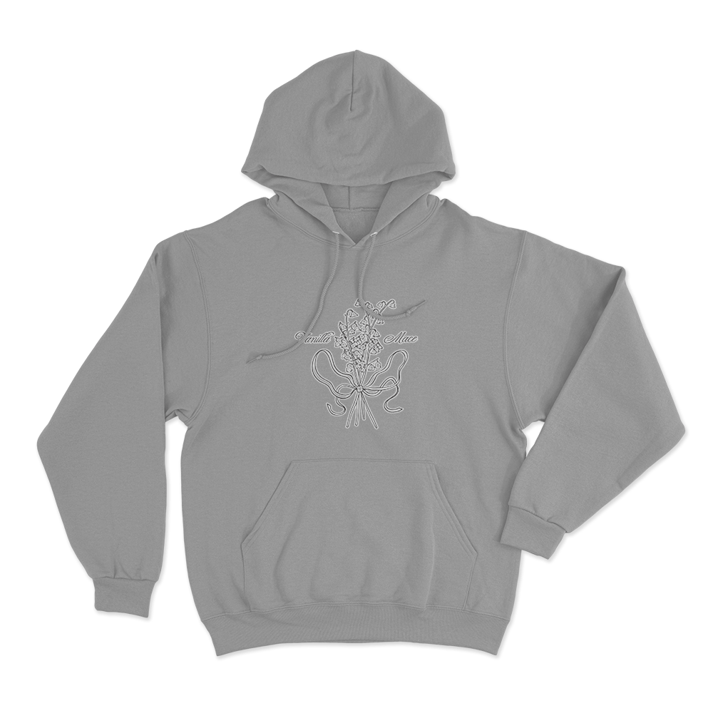 Lily Bouquet Hoodie Grey Lily Bouquet Hoodie Grey