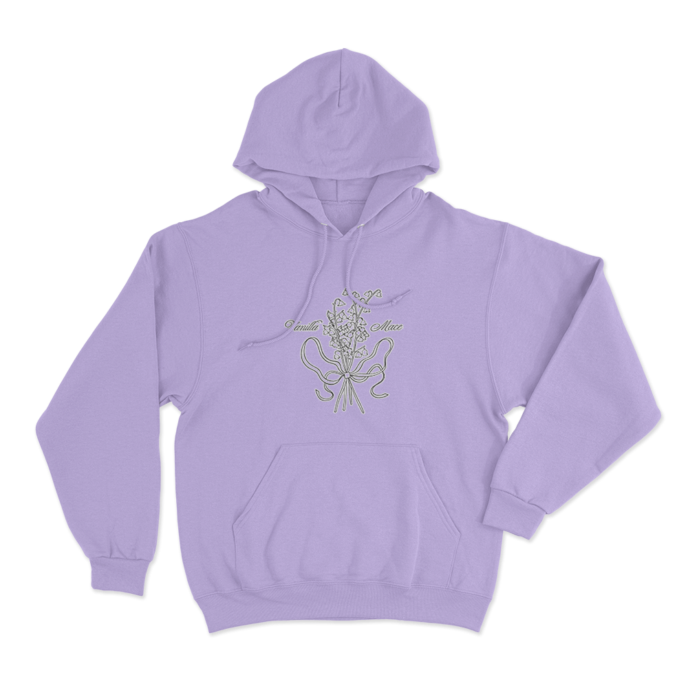 Lily Bouquet Hoodie Purple Lily Bouquet Hoodie Purple