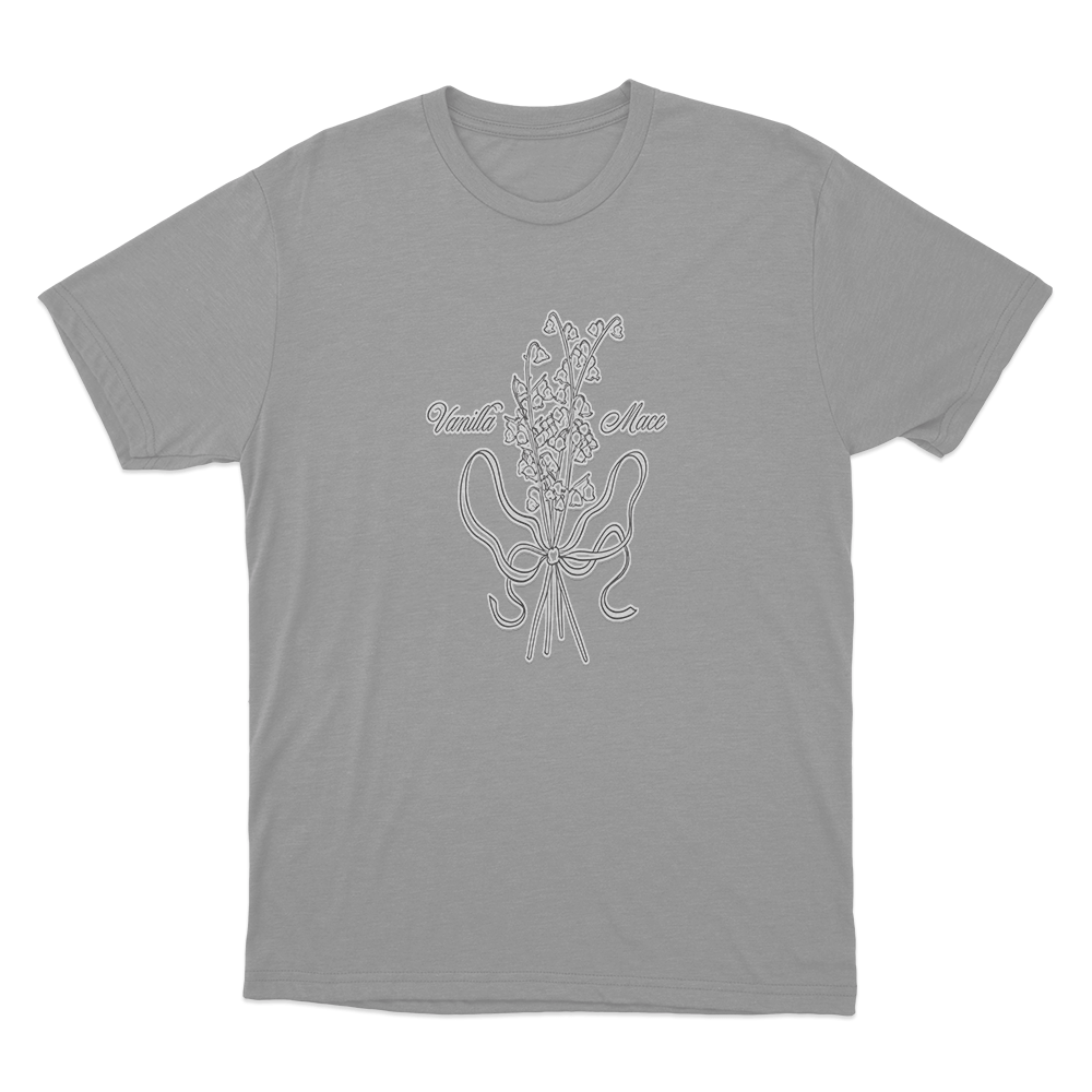 Lily Bouquet T Shirt Grey Lily Bouquet T Shirt Grey