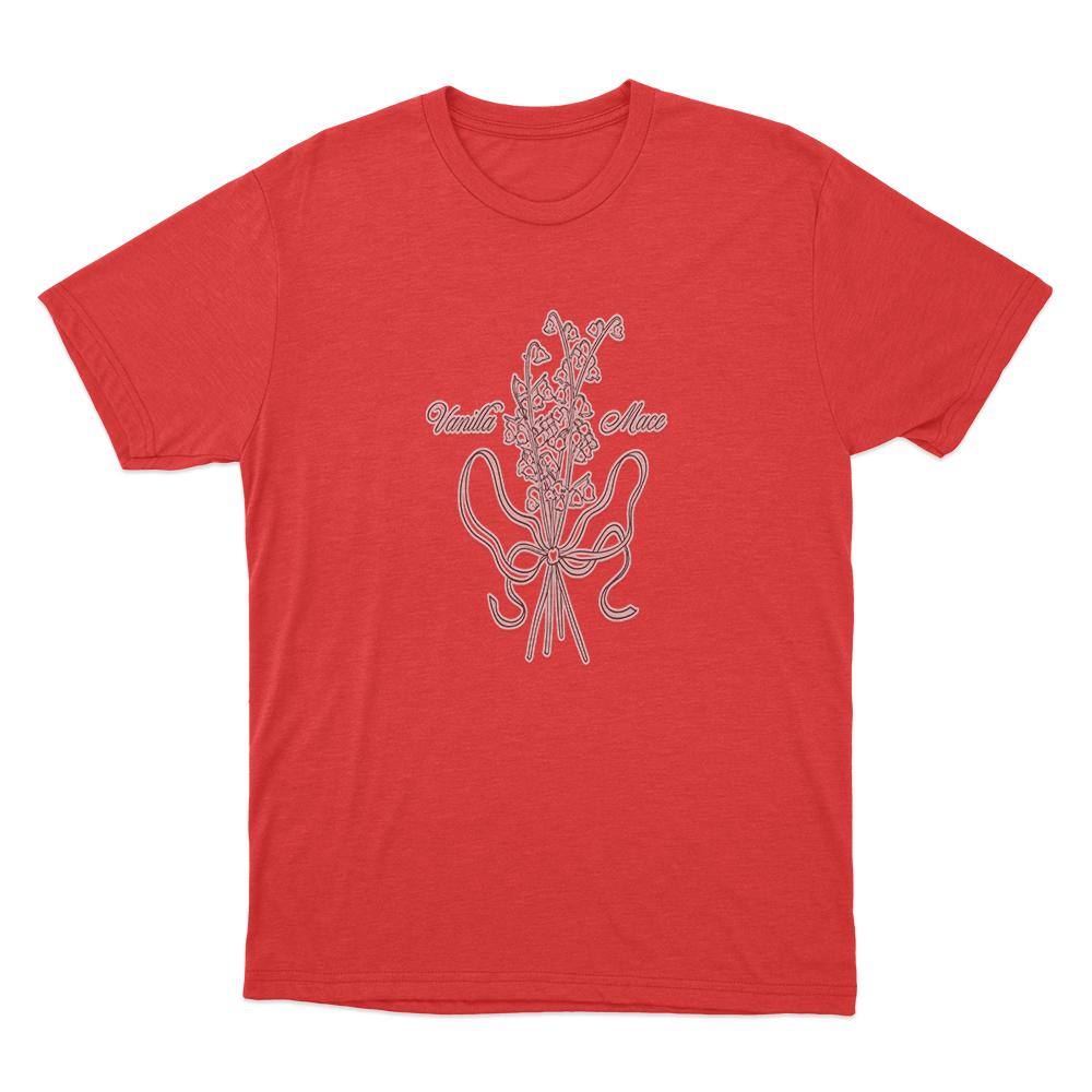 Lily Bouquet T Shirt Red Lily Bouquet T Shirt Red