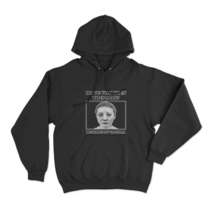 Wanted Poster Hoodie Black