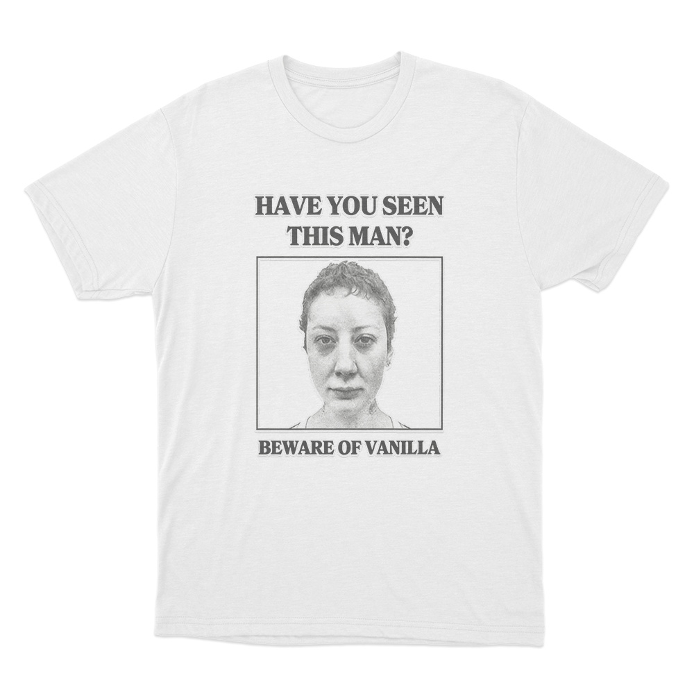 Wanted Poster T Shirt White Wanted Poster T Shirt White